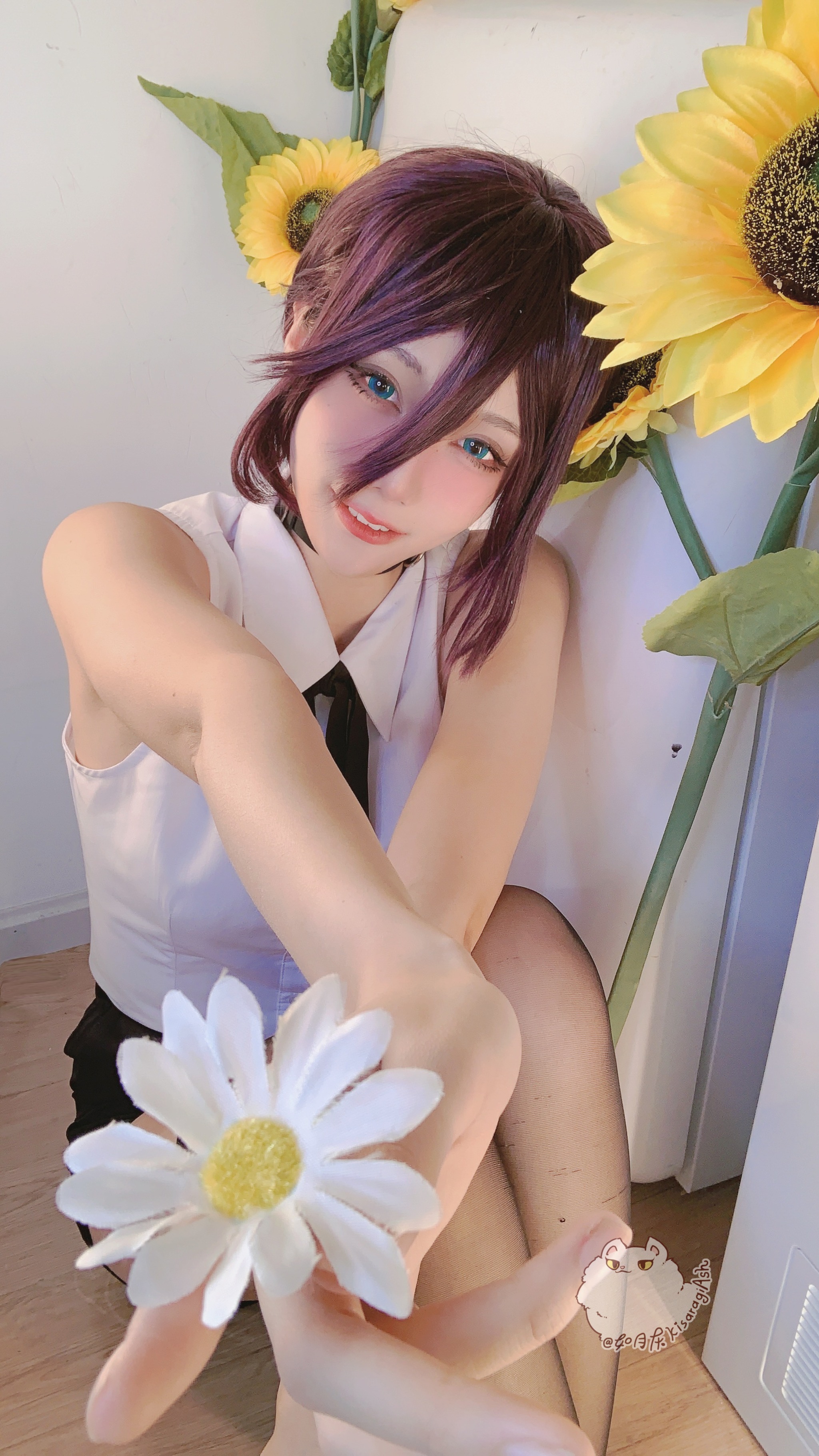 图片[1]-如月灰 – NO.019 电锯人REZE[34P]-XikXak